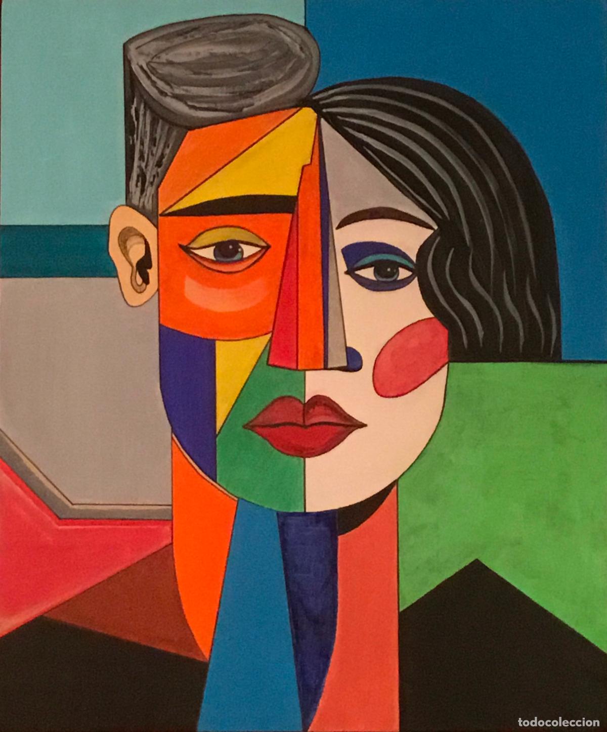 Arte: Todo en uno. Acr&iacute;lico sobre t&aacute;blex entelado. 70 cm x 50 cm.