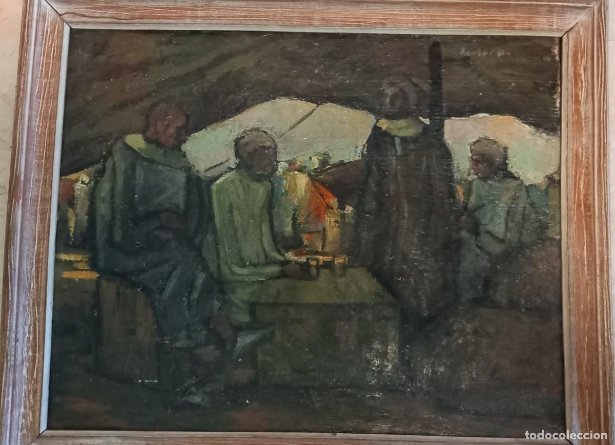 Arte: CUADRO DE MANUEL BARBADILLO (periodo figurativo 1955-59)