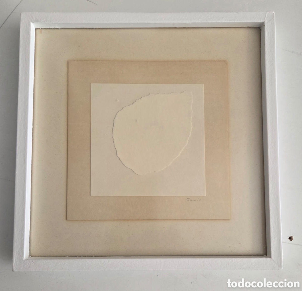 Kunst: Joaqu&iacute;n Rubio Cam&iacute;n. Obra original 22x22 cm.