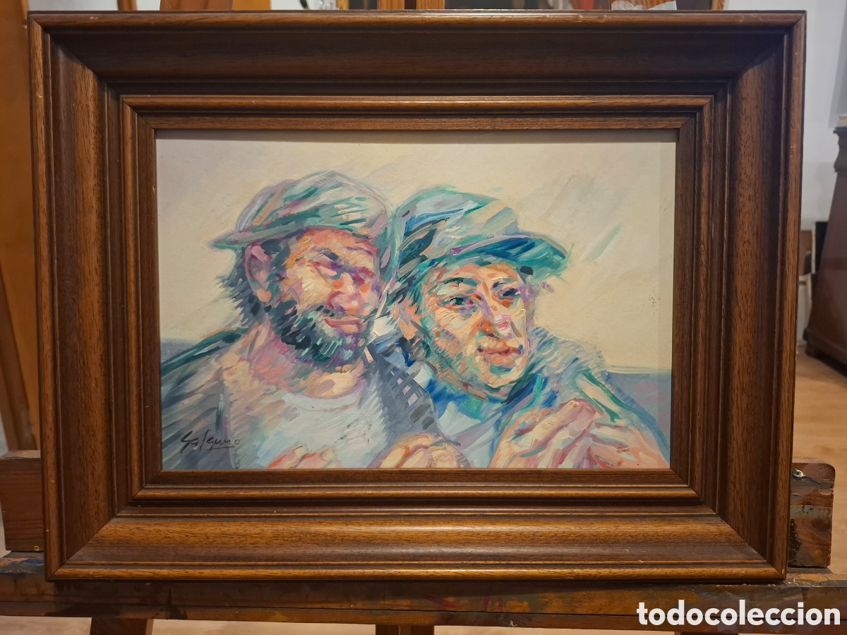 Arte: Oleo sobre tabla pepe caballero salguero 44x33