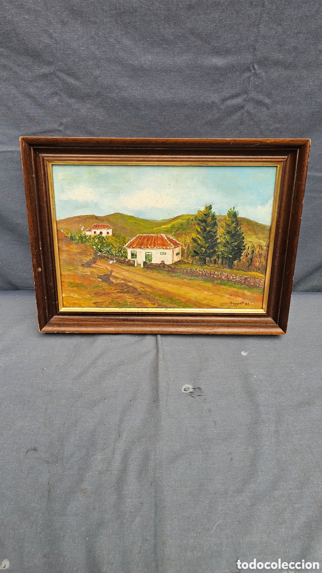 Arte: Antigua pintura al &oacute;leo