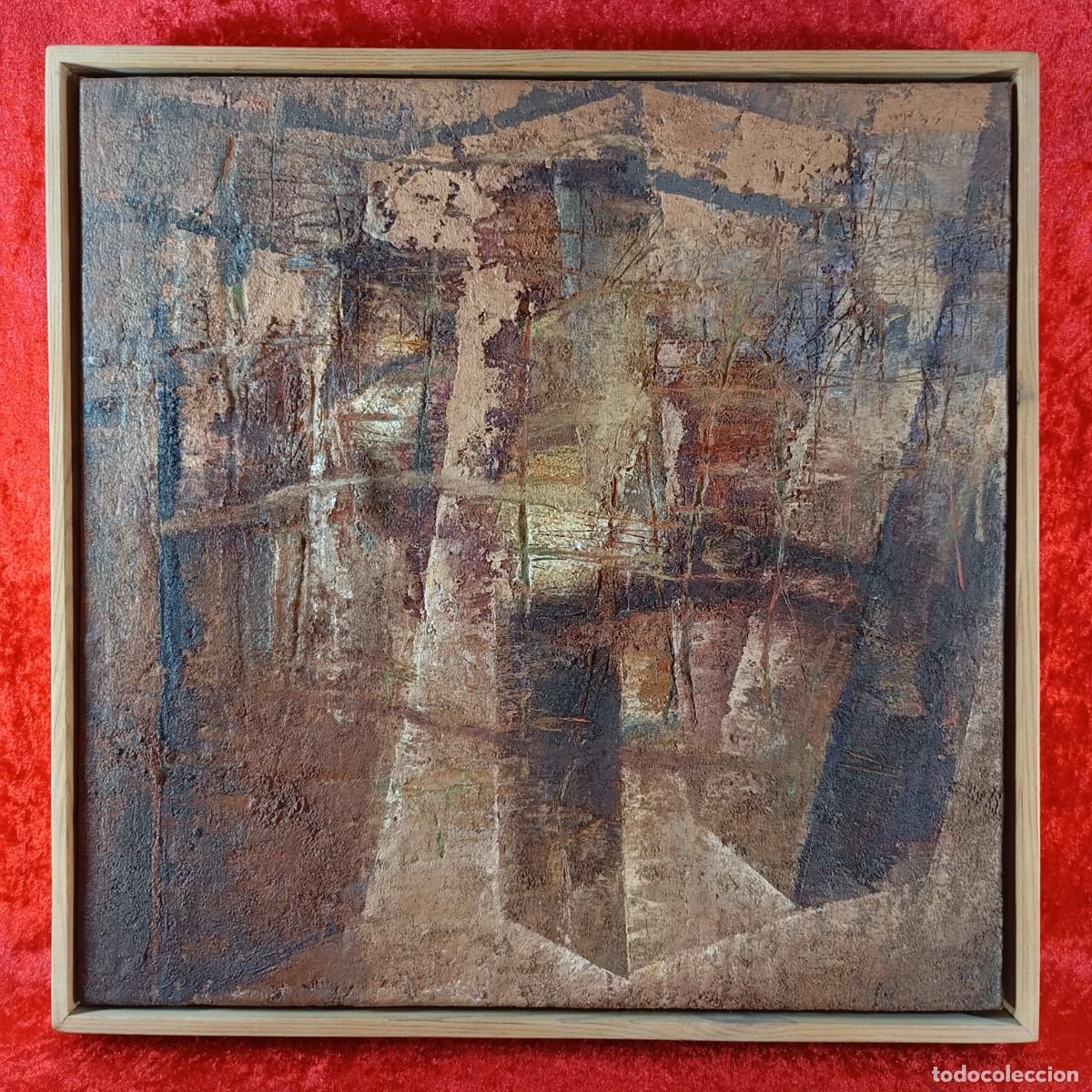Arte: CRIST&Oacute;BAL OLMEDO - 2000 - T&Eacute;CNICA MIXTA SOBRE LIENZO - 40 X 40 CM - ADQUIRIDA EN ARCO MADRID