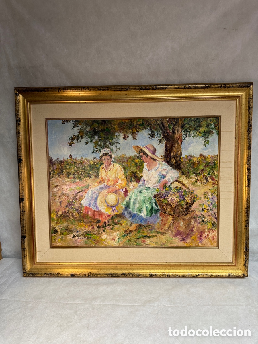 Arte: Rossend Franch Cubells - &oacute;leo sobre lienzo,