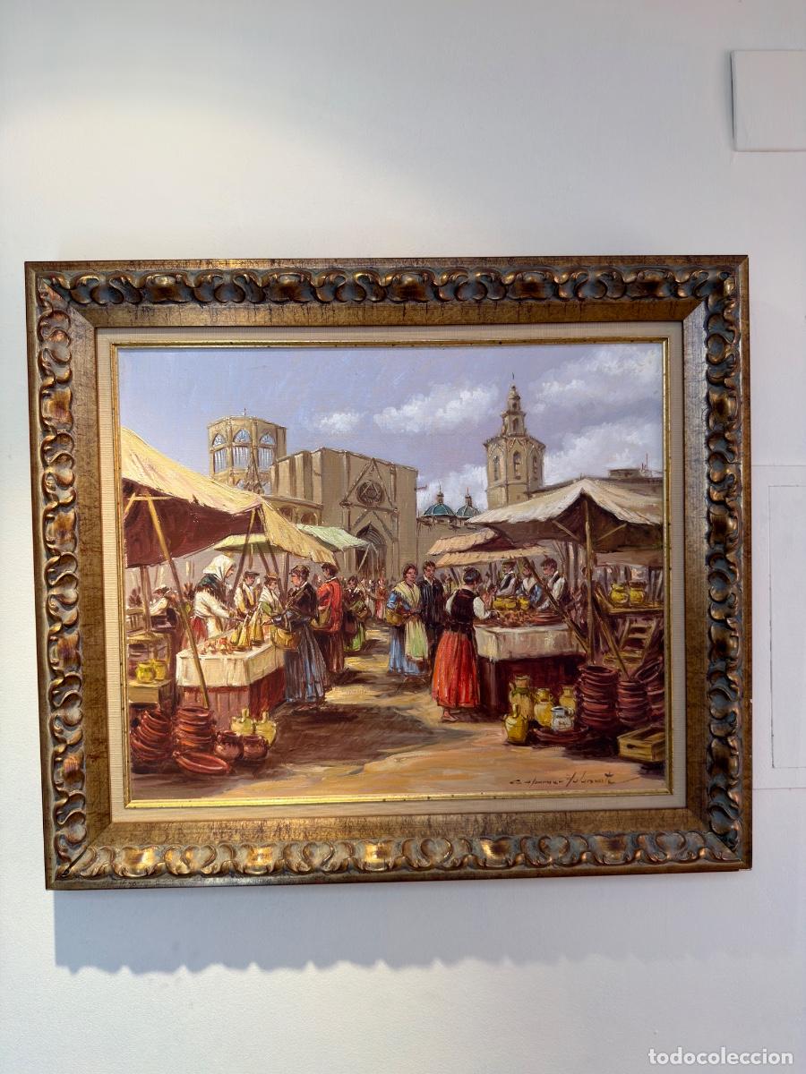 Kunst: Colomer Talamantes &ndash; &ldquo;La Escurdeta&rdquo; &ndash; &Oacute;leo sobre lienzo firmado