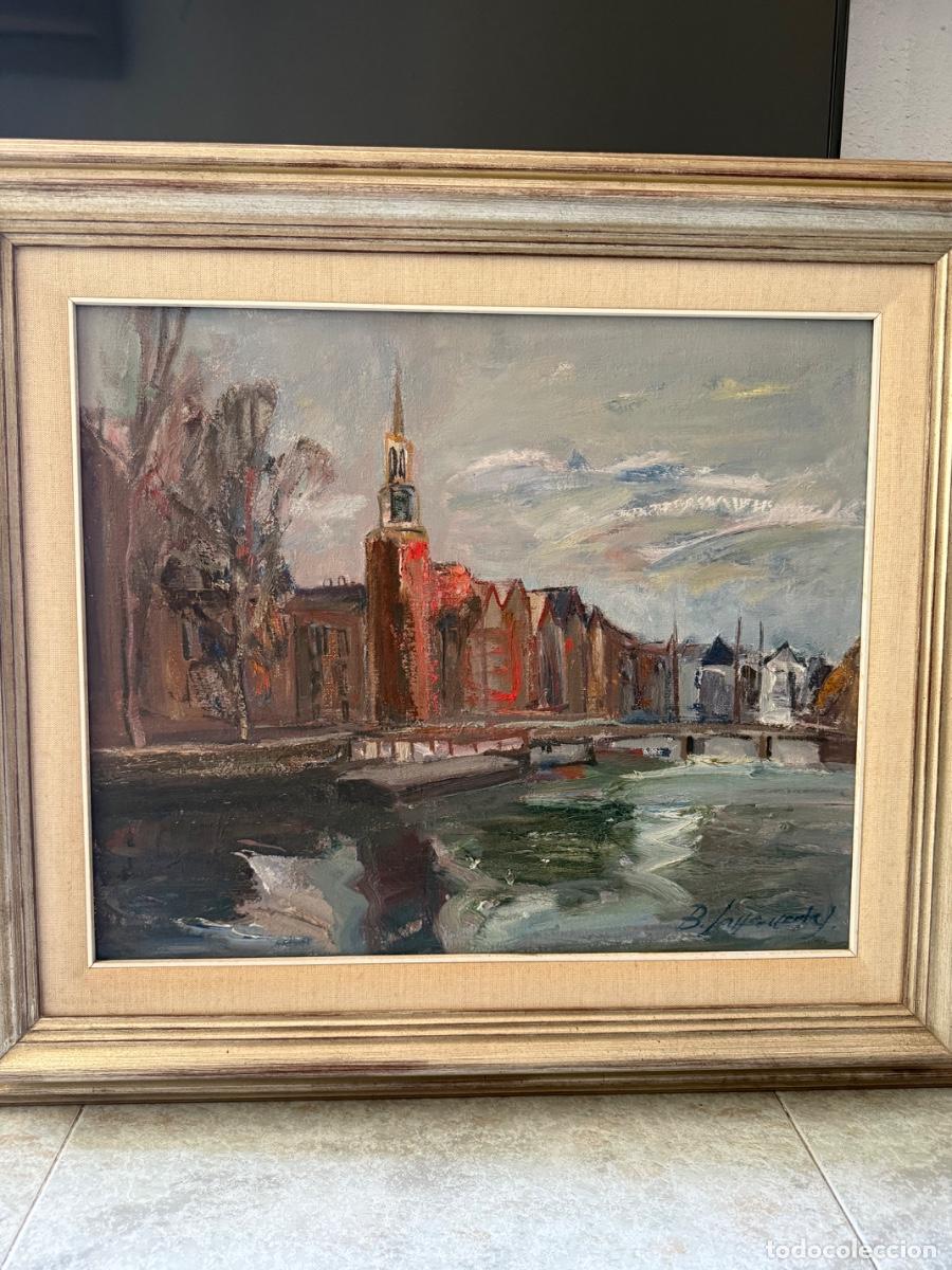 Arte: Cuadro Benet Sarsanedas | BRUJAS (BRUGGE) | &Oacute;leo sobre lienzo
