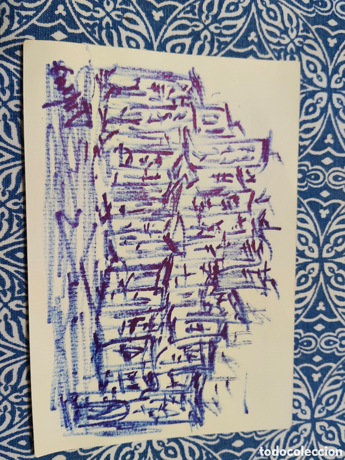 Arte: Boceto sobre papel Enrique V - Foto 2