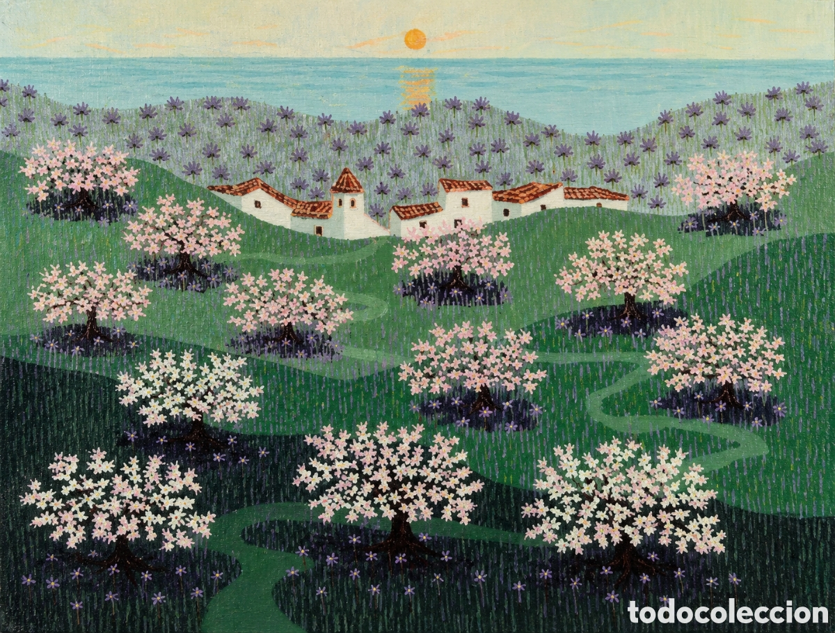Arte: EVARISTO GUERRA &ndash; &ldquo;MA&Ntilde;ANA DE PRIMAVERA&rdquo; (2012) &ndash; &Oacute;LEO SOBRE LIENZO