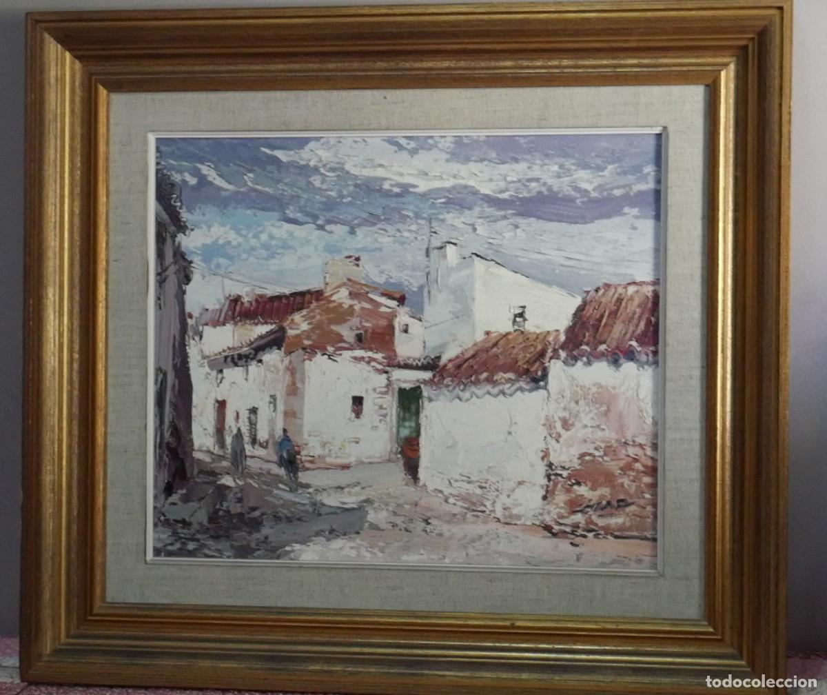 Arte: Jos&eacute; C&oacute;zar Viedma &ndash; &Oacute;leo original de Saelices (Cuenca)
