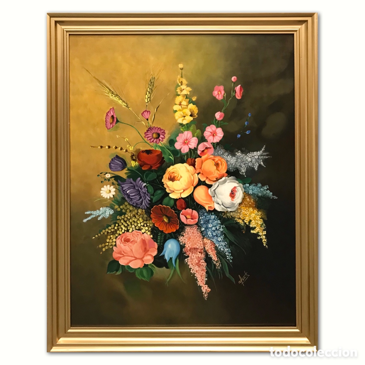 Arte: &rdquo;Ramo de Flores Silvestres&rdquo; Alvar Font Prats (1931&ndash;2008), a&ntilde;os 80 del S.XX