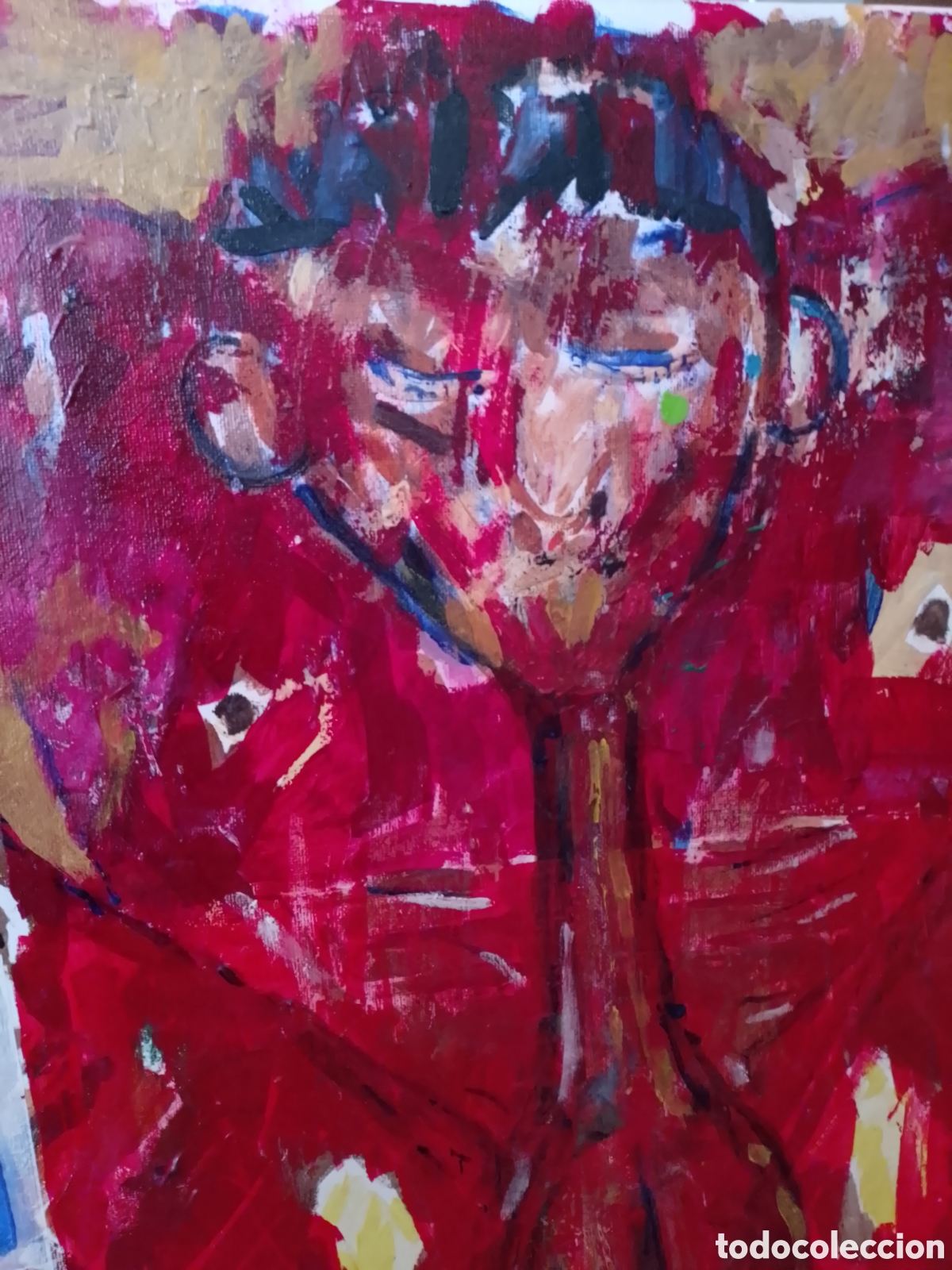 Arte: T&eacute;cnica mixta - los l&iacute;mites del placer, firmado