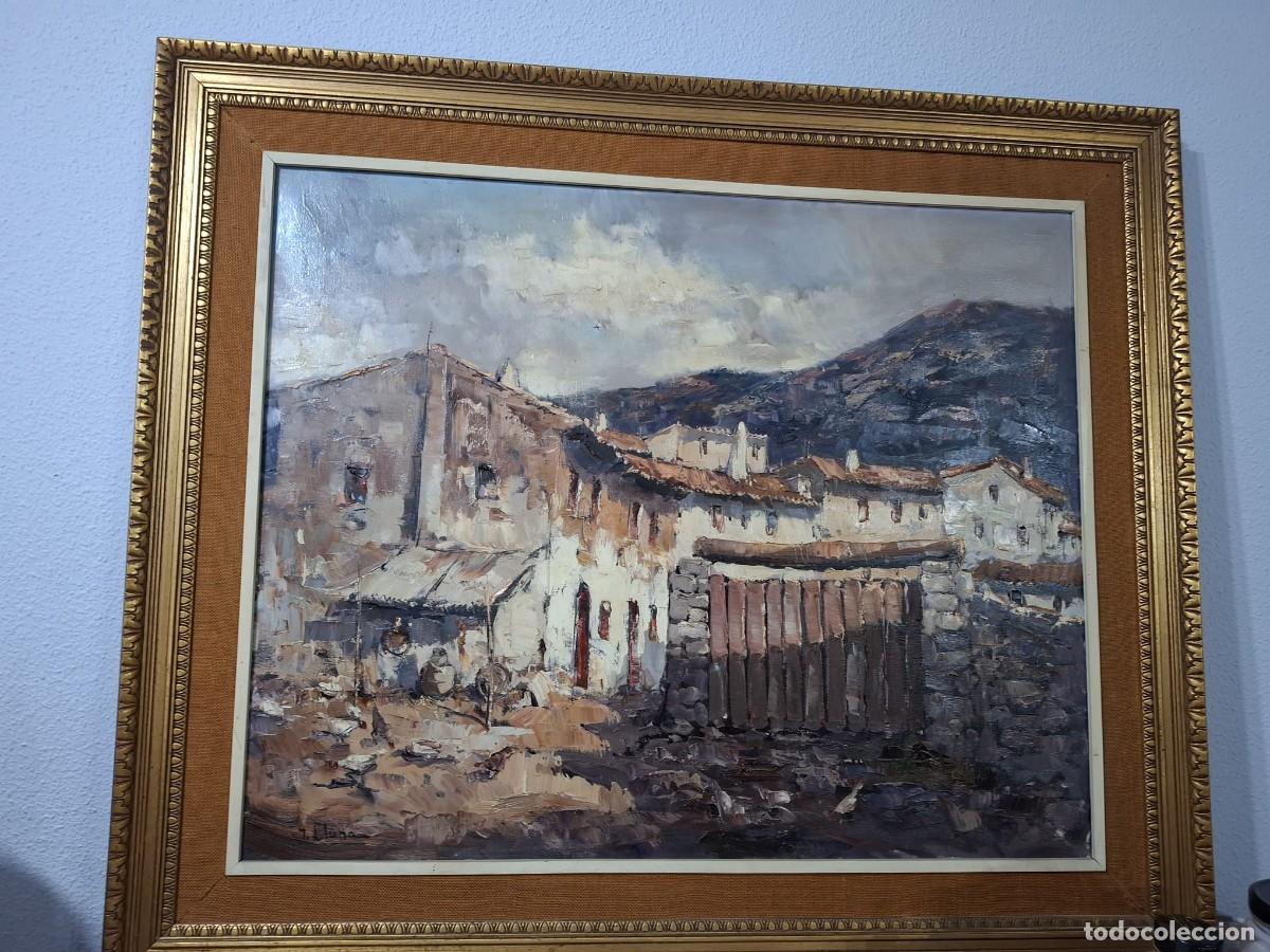 Arte: &rdquo;Arrabal de Albarrac&iacute;n (Teruel)&rdquo; de Juan Lluna Lerma