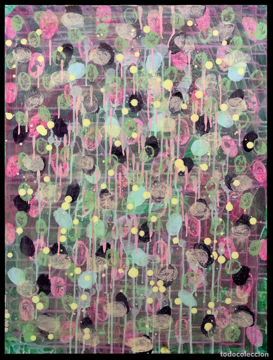Arte: COLECCION DE 4 ABSTRACTOS DECORATIVOS