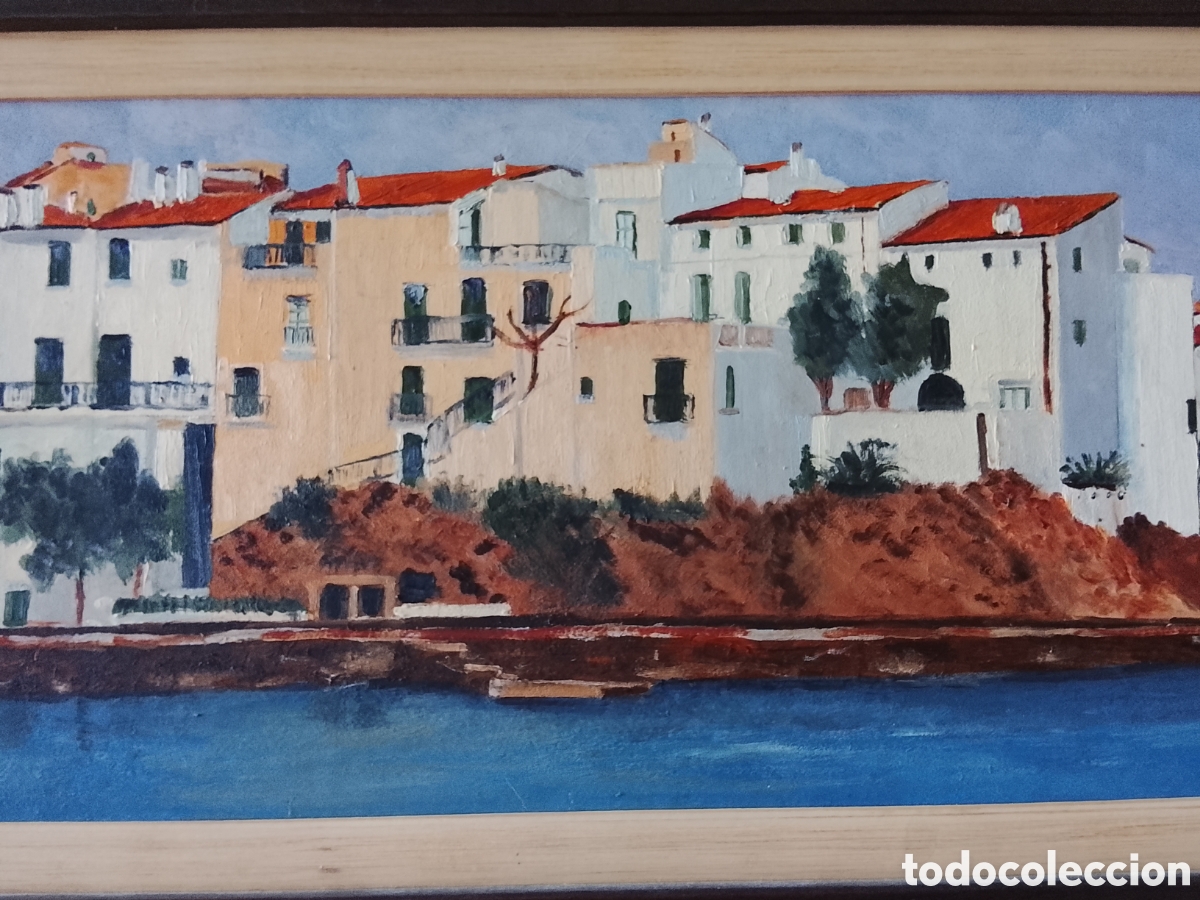 Arte: Paisaje de Cadaqu&eacute;s. Lienzo. - Foto 3