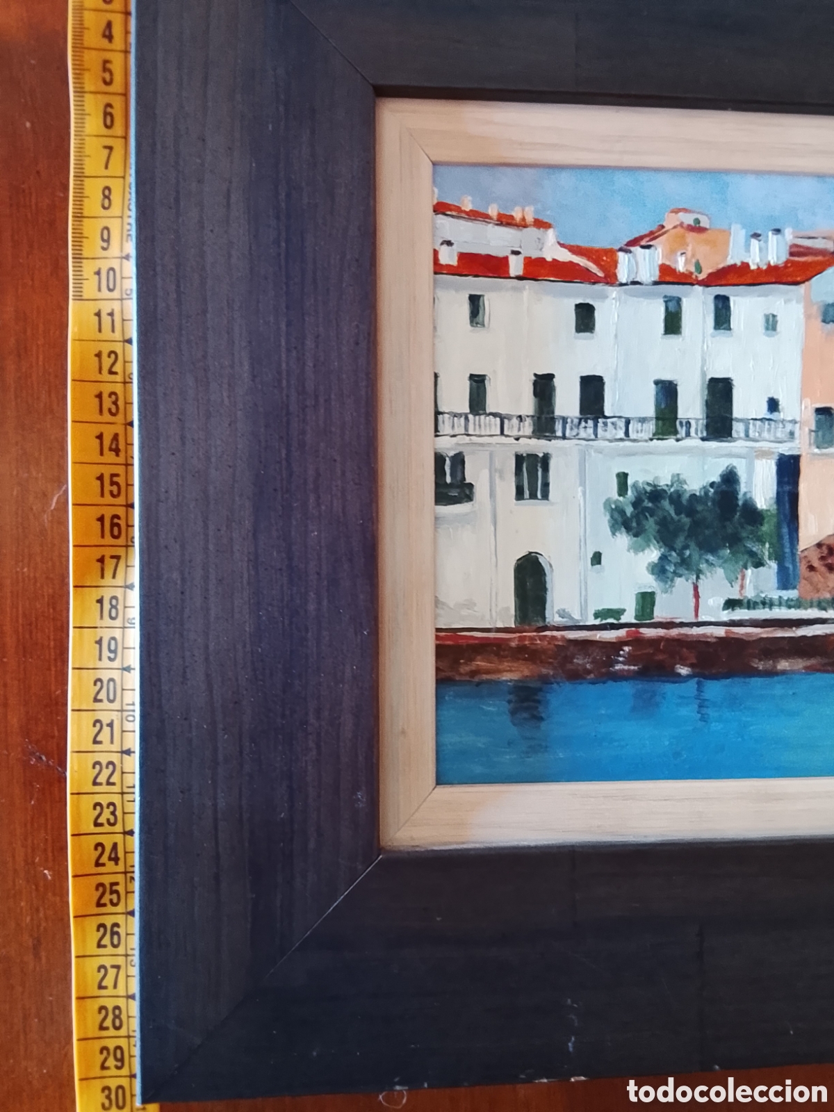 Arte: Paisaje de Cadaqu&eacute;s. Lienzo. - Foto 6