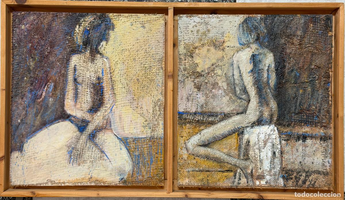 Arte: C&aacute;rdenas , T/M, desnudos femeninos , Granada , M&aacute;laga , sin firmar