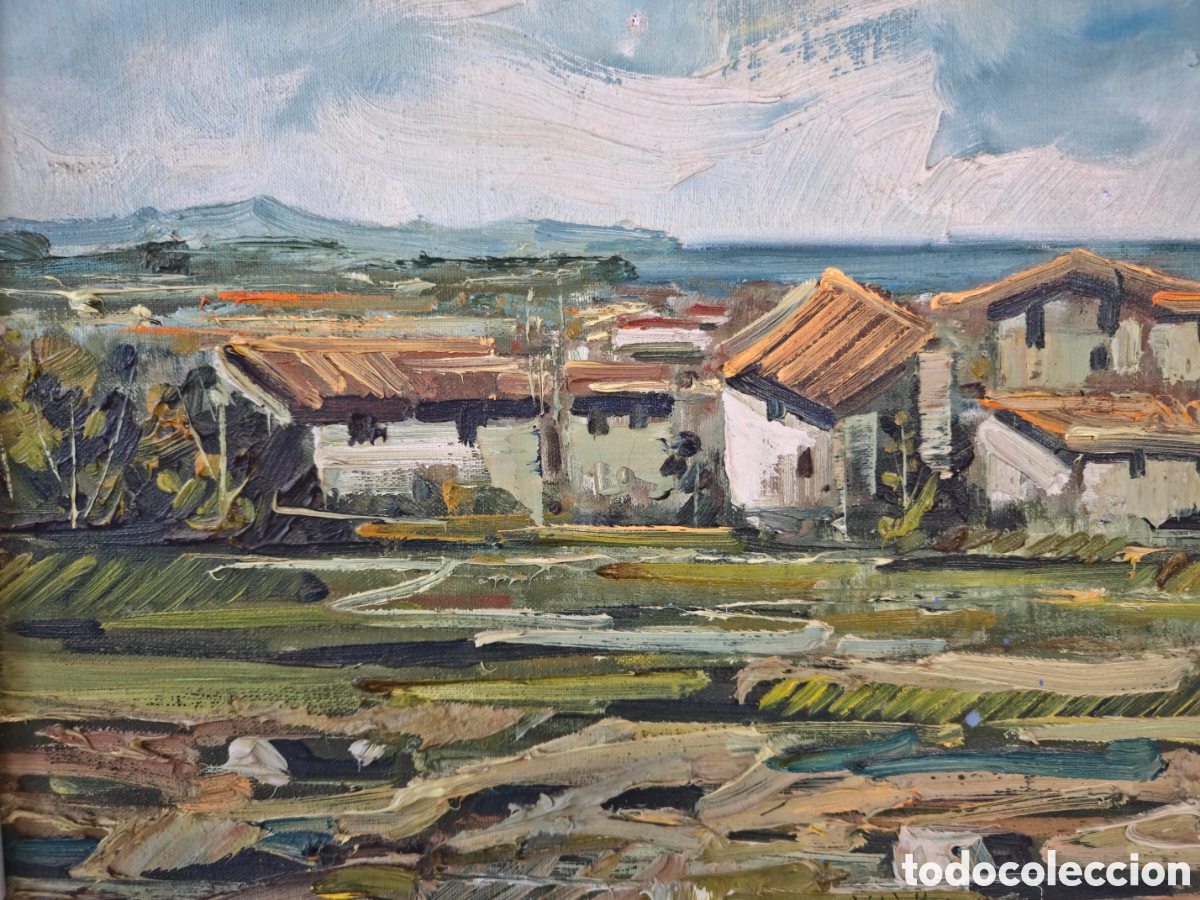 Kunst: Paisaje Panor&aacute;mica firmado V. Adell