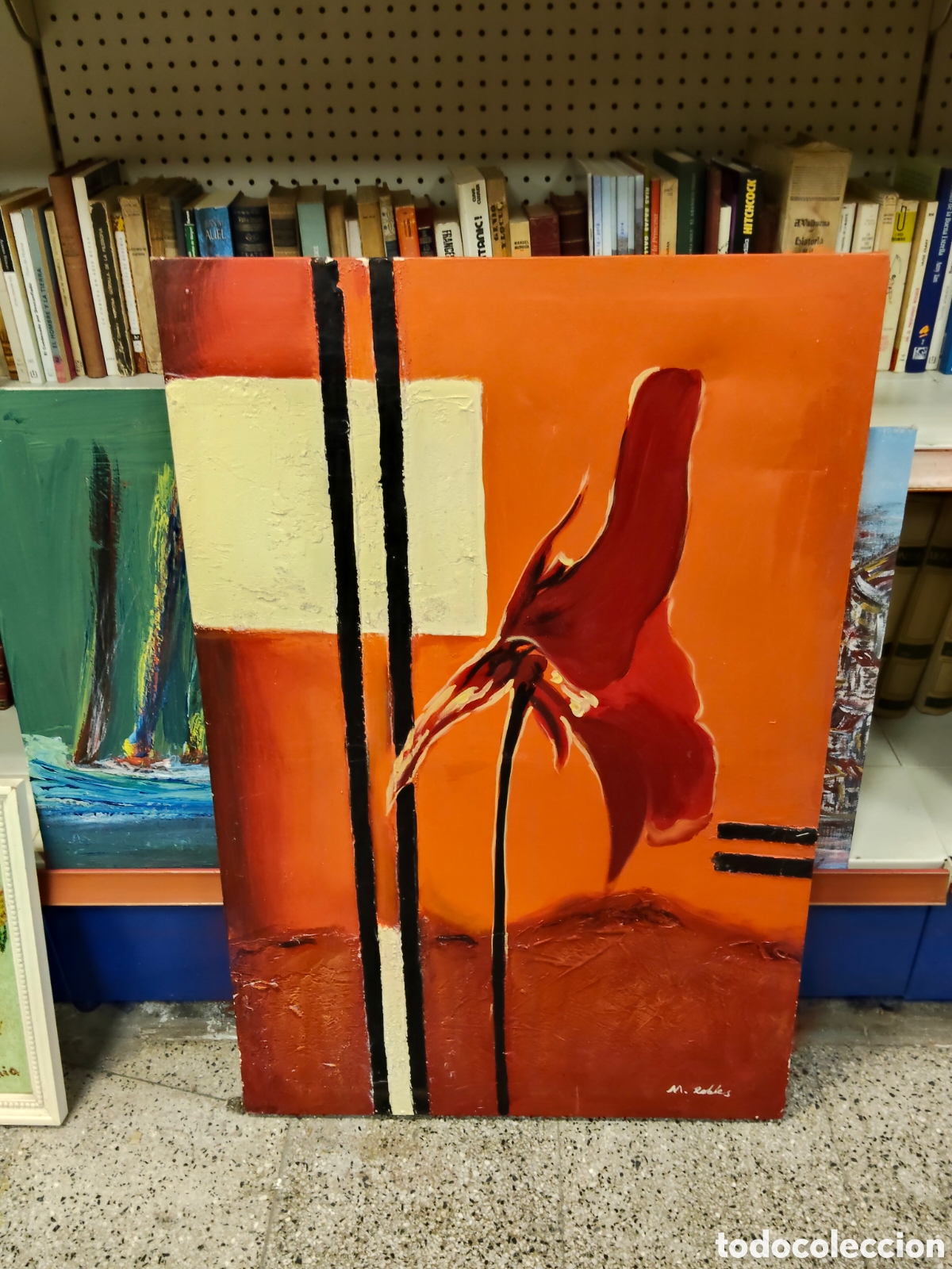 Arte: &Oacute;leo sobre lienzo M ROBLES