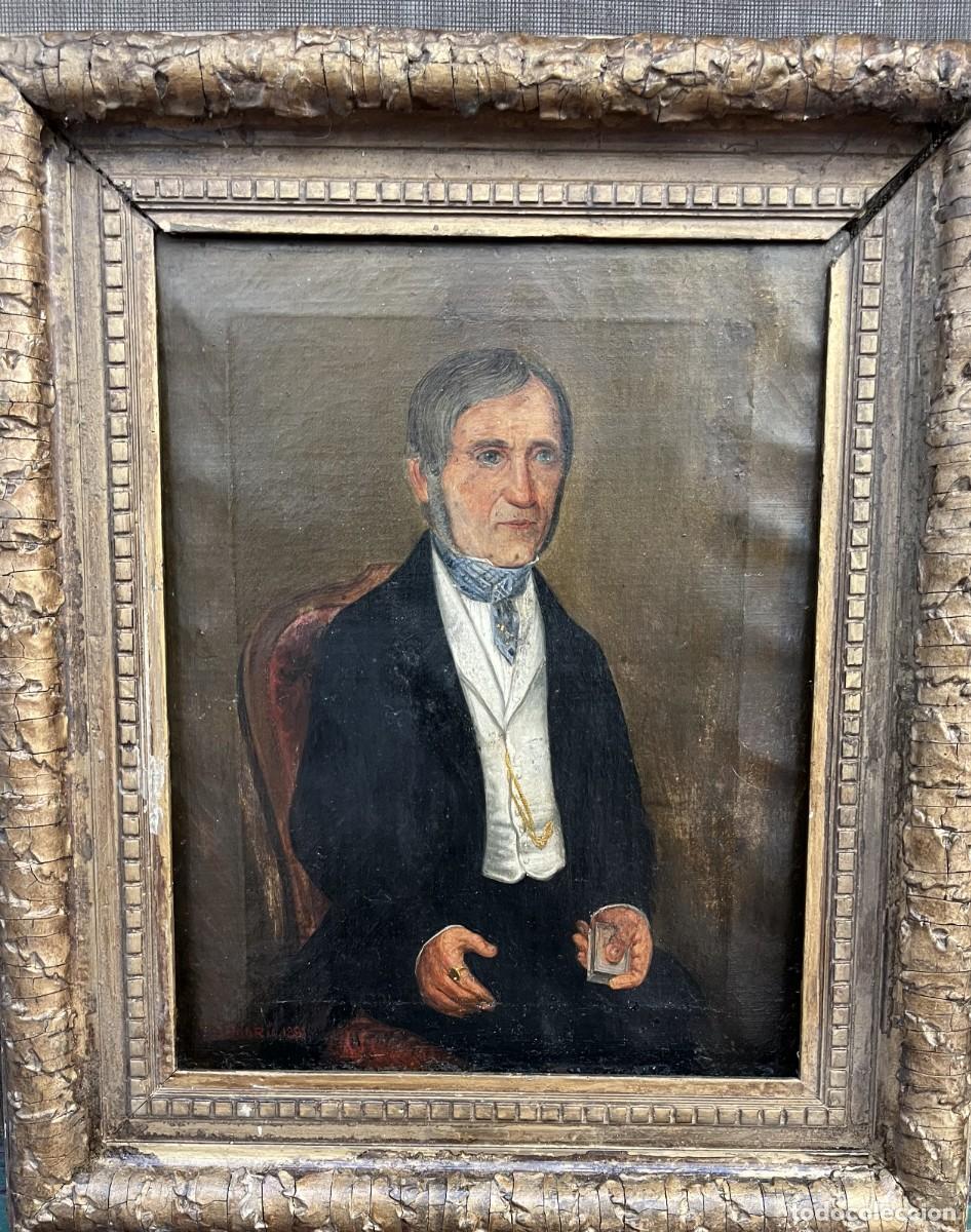Arte: DEMARIA Bernab&eacute; (1824-1910) Atribuido. Pintor argentino - &Oacute;leo sobre tela.