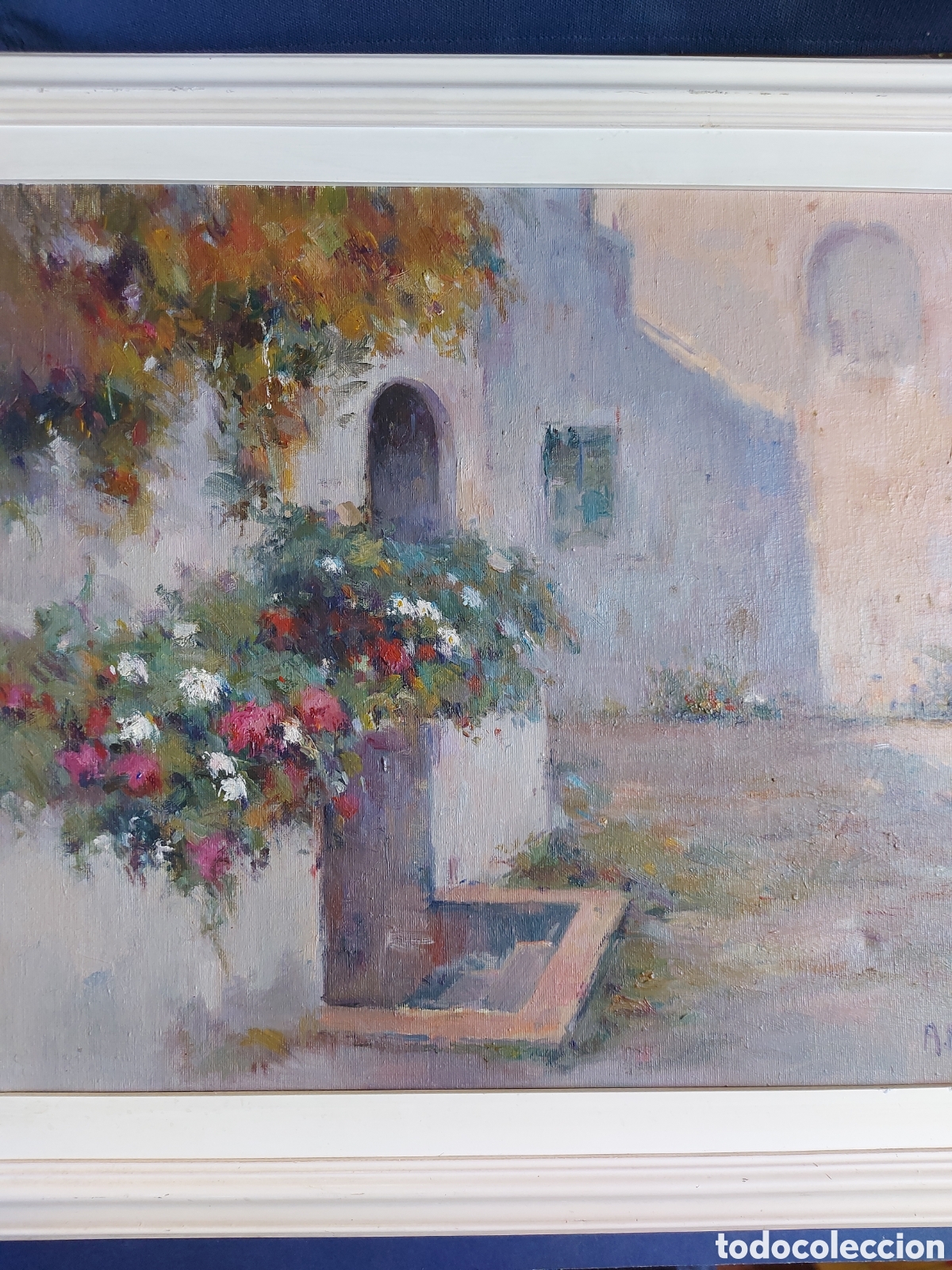 Arte: EL PATIO DE FLORES EN PRIMAVERA