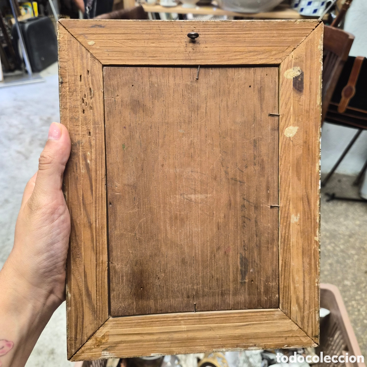 Arte: &Oacute;leo sobre tabla A. M Tejedor 1932 - Foto 5