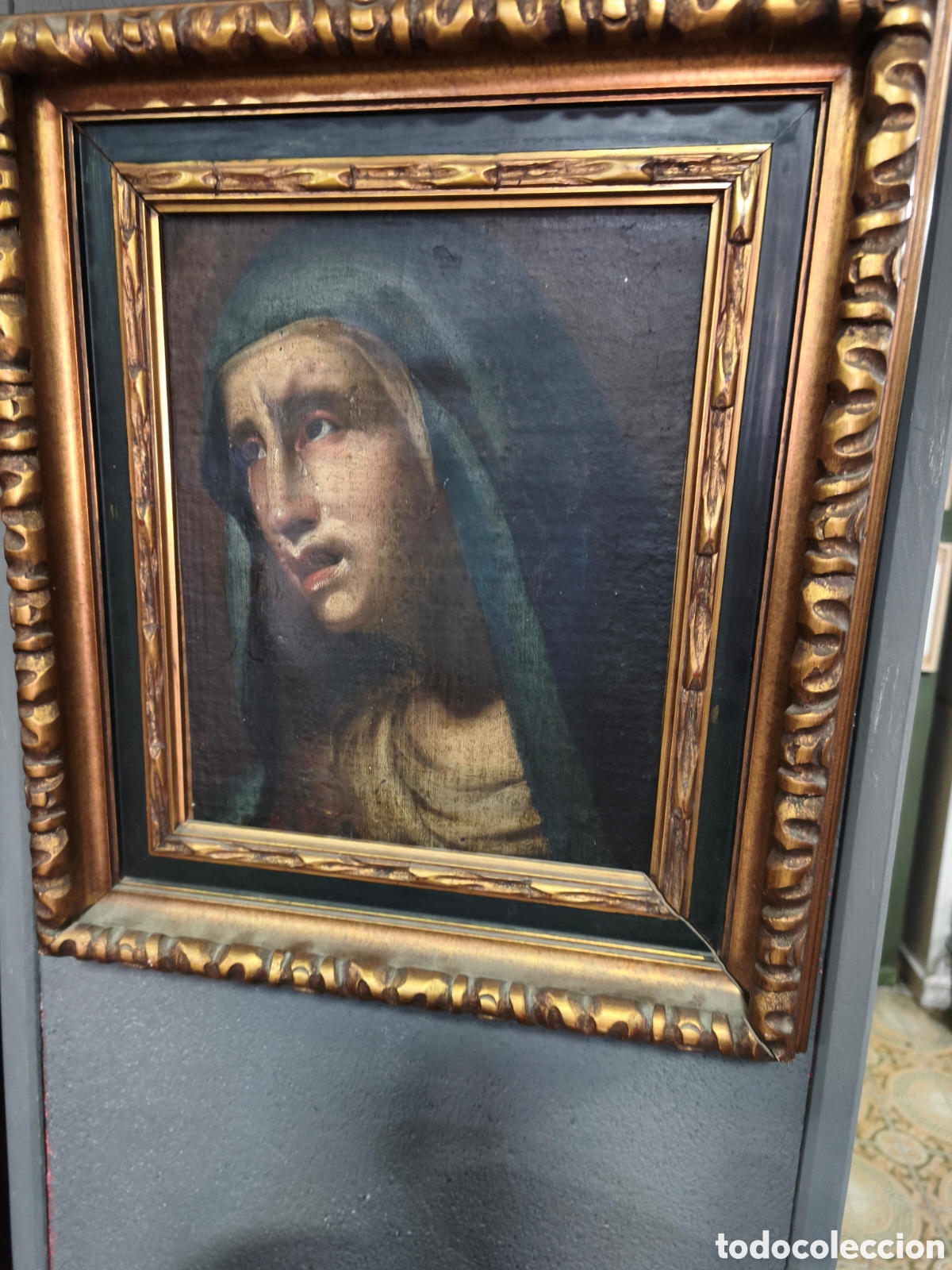 Arte: Virgen dolorosa finales del siglo XVII