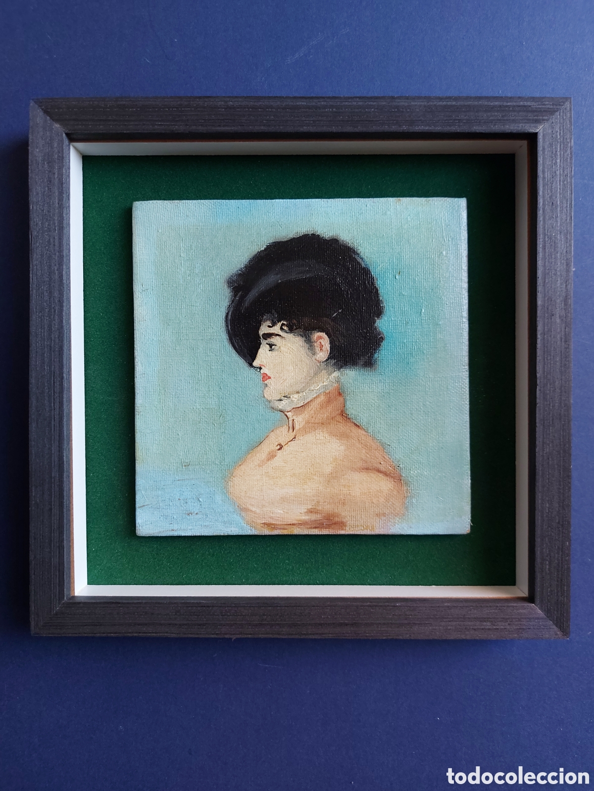 Arte: EDOUART MANET &rdquo;RETRATO DE IRMA BRUNNER&rdquo; OLEO