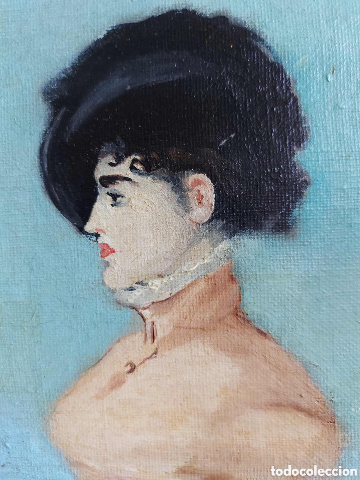 Art: EDOUART MANET &rdquo;RETRATO DE IRMA BRUNNER&rdquo; OLEO