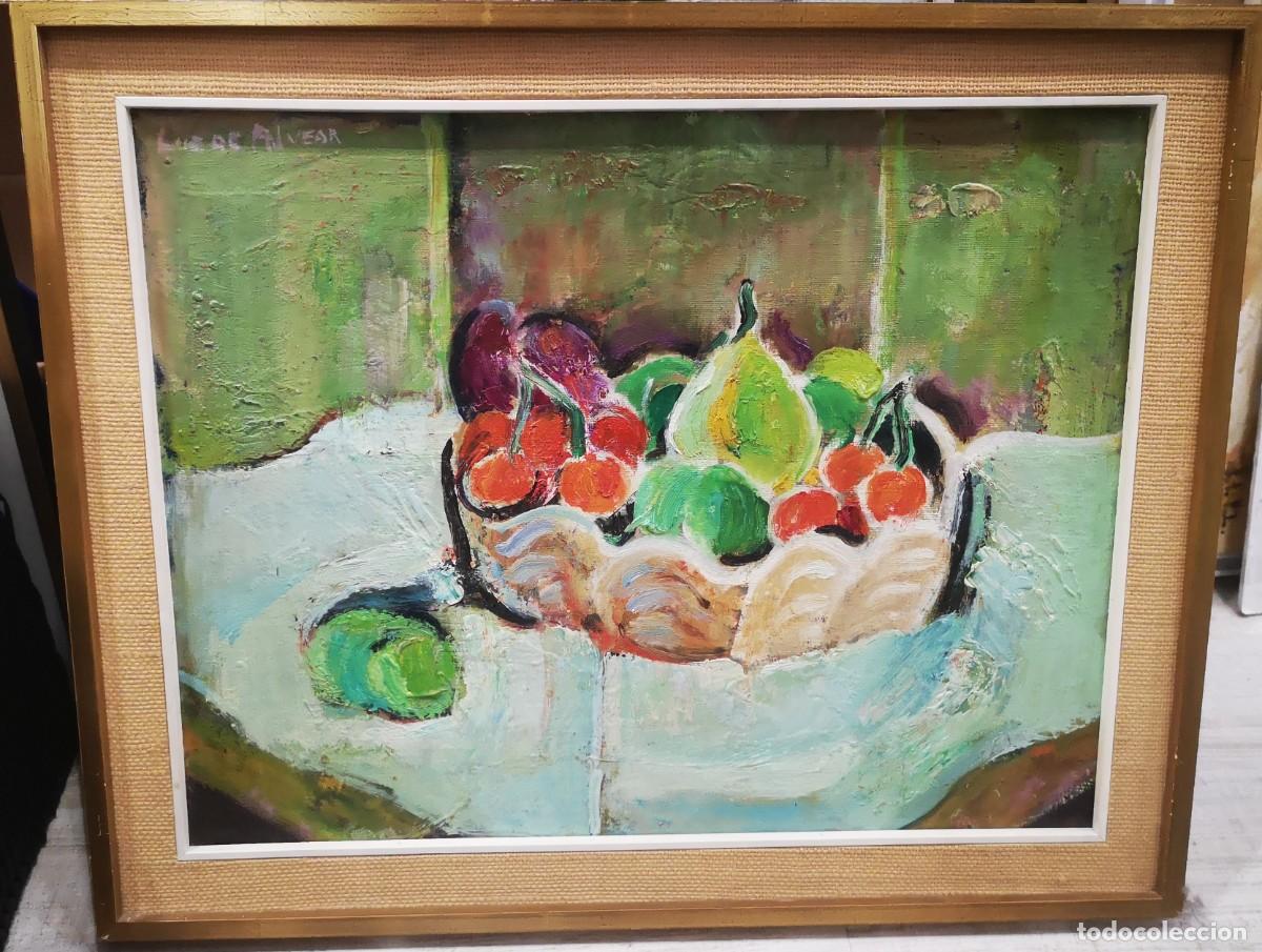 Arte: Luz de Alvea. Cesta de frutas. - Foto 1