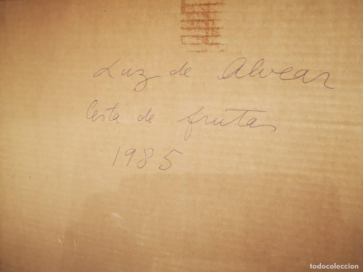 Arte: Luz de Alvea. Cesta de frutas. - Foto 3