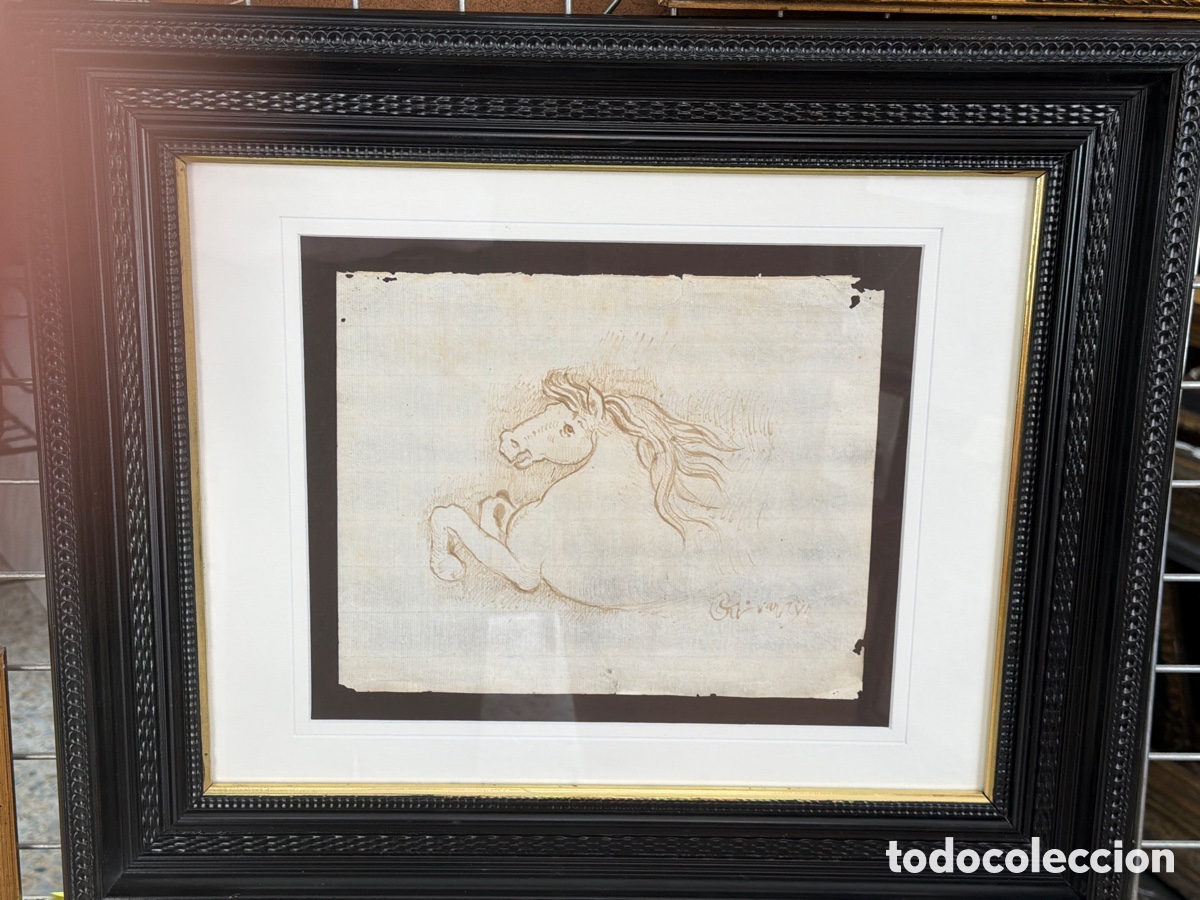 Arte: &ldquo;CABALLO&rdquo; Dibujo. Firmado
