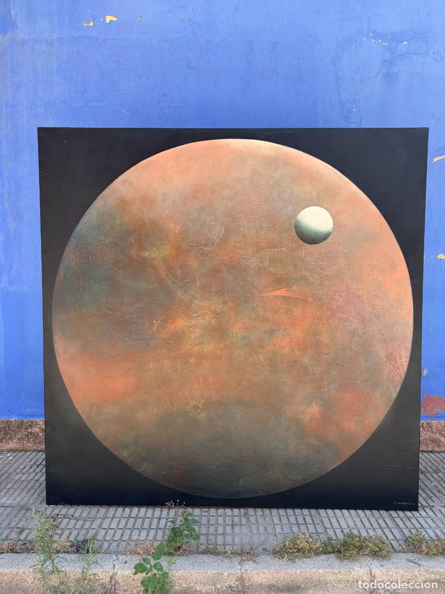 Arte: Ricardo Avenda&ntilde;o - LUNA - &oacute;leo sobre lienzo