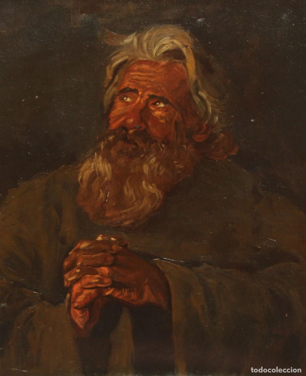 Arte: ESCUELA ESPA&Ntilde;OLA (SIGLO XIX) OLEO SOBRE LIENZO DE AUTOR ANONIMO. RETRATO DE UN PERSONAJE