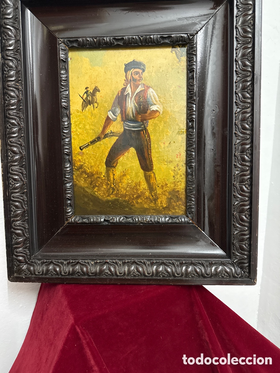 Arte: Bandolero. Escuela andaluza. Ronda principios siglo XX