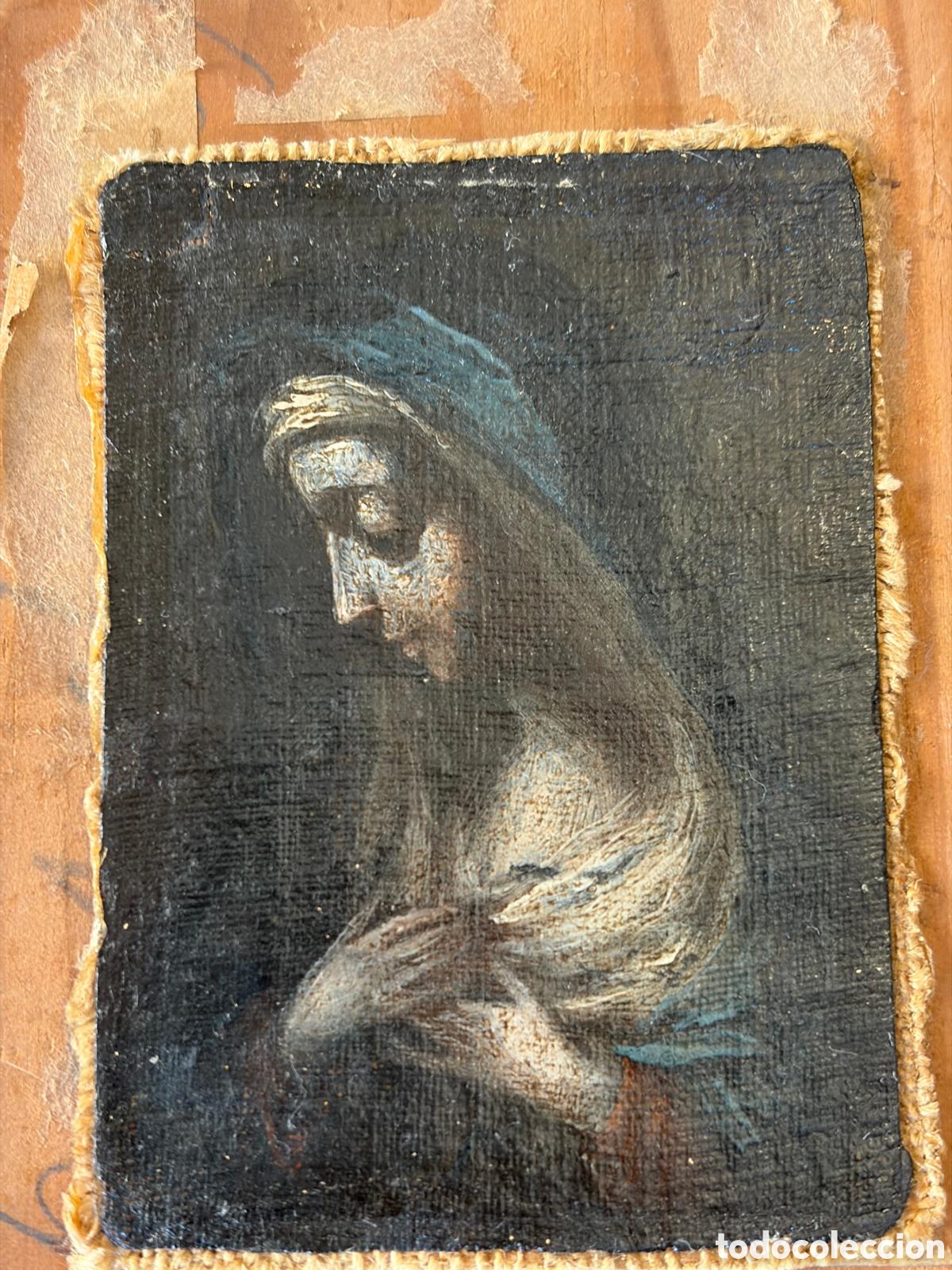 Arte: Virgen dolorosa est&aacute; reentelada XVII