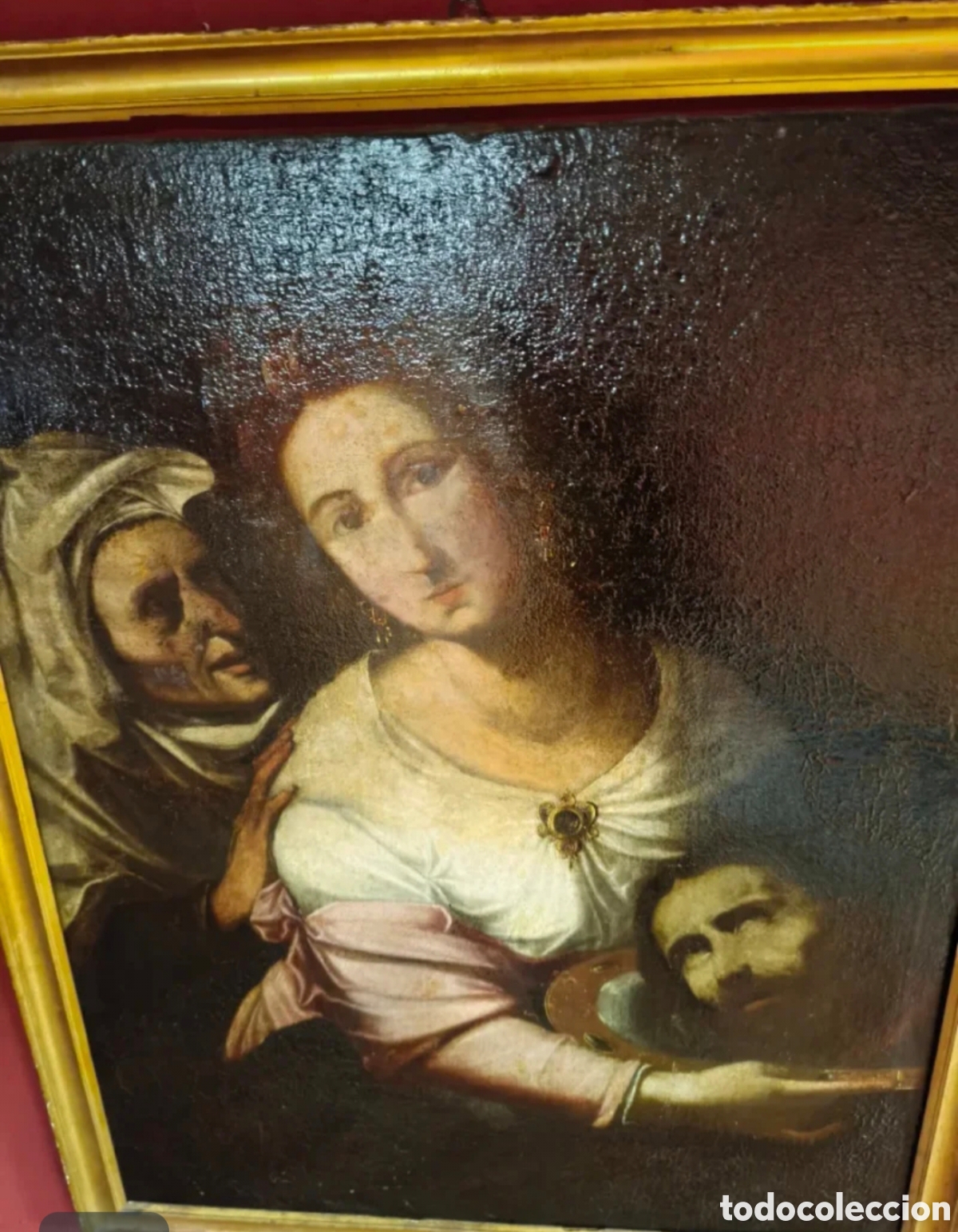 Arte: Judith con la cabeza de Holofernes siglo XVII
