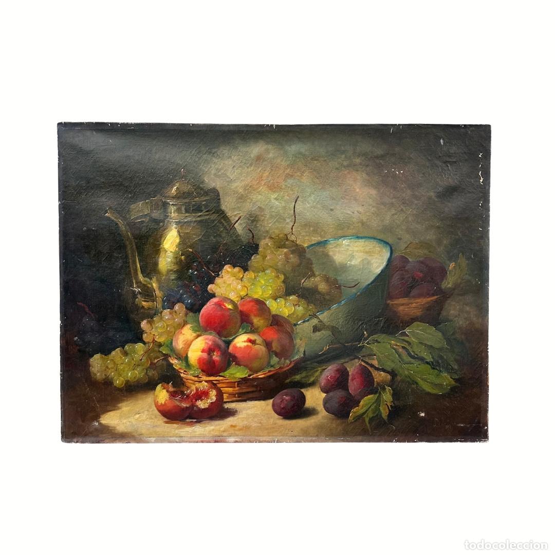 Arte: &ldquo;Bodeg&oacute;n de frutas&rdquo;, Alfred-Arthur Brunel de Neuville, s. XIX &ndash; Francia