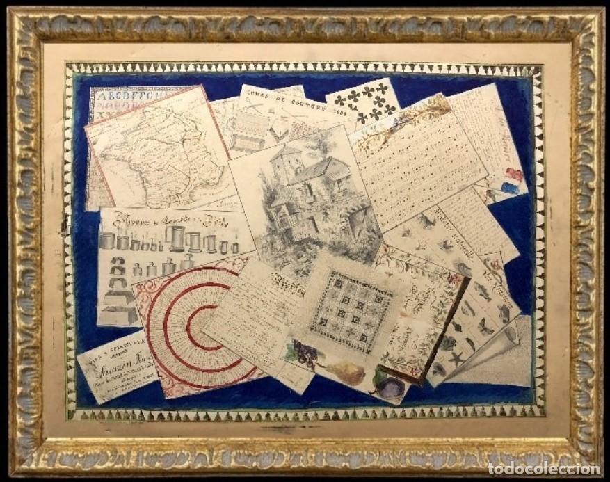 Arte: ESCUELA FRANCESA S. XIX - TROMPETA DE PAPEL
