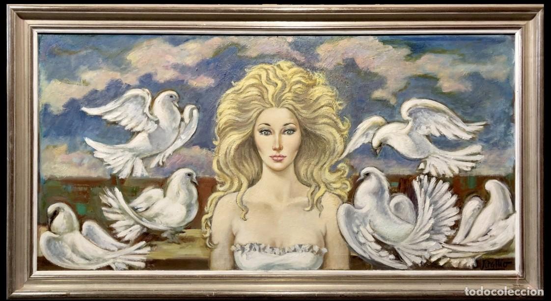 Arte: VIRGILIO GAL&Aacute;N ROM&Aacute;N (1931-2001) - MUJER FATAL XL