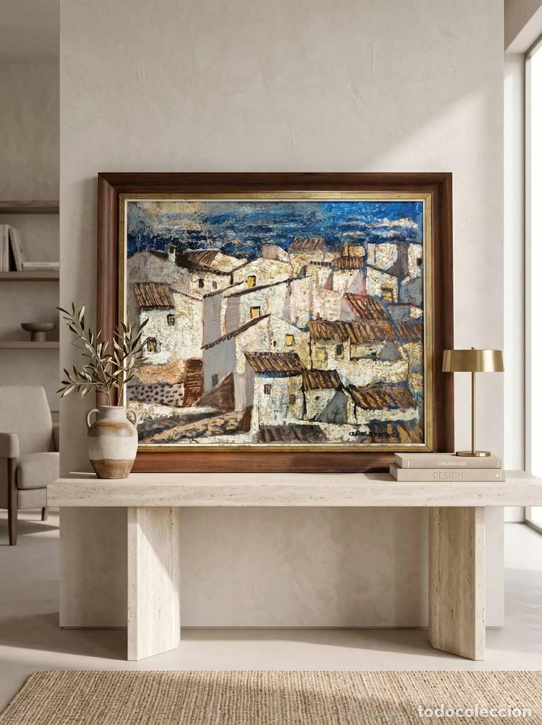 Arte: CUADRO PAISAJE MEDITERRANEO