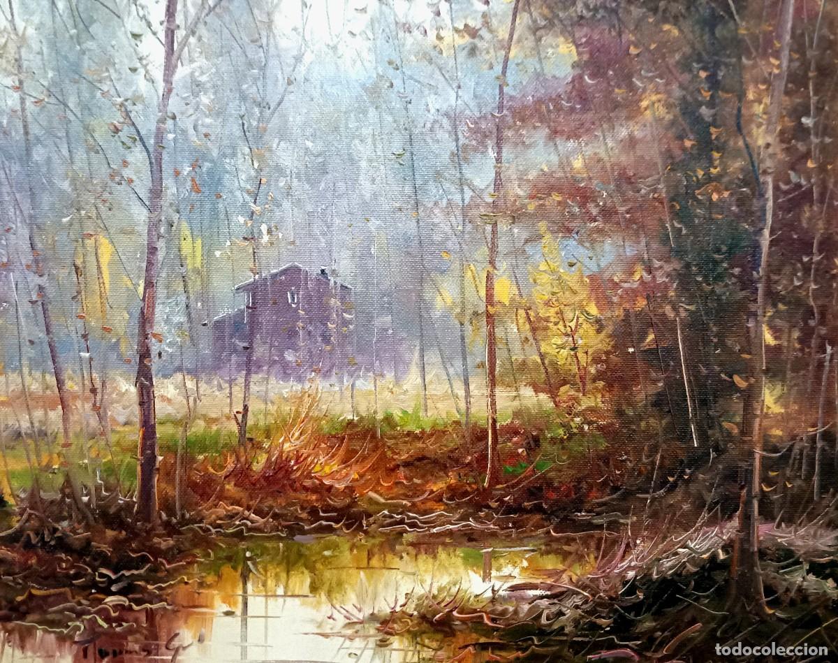 Arte: PAISAJE OTO&Ntilde;AL FIRMADO