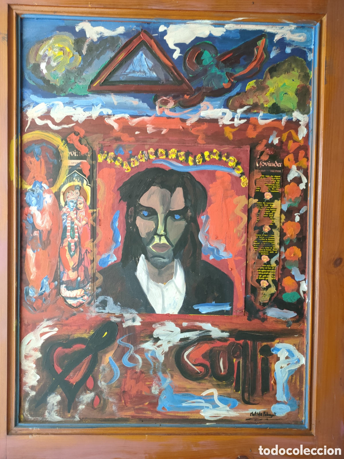 Arte: Matilde Fabregat &oacute;leo sobre tabla