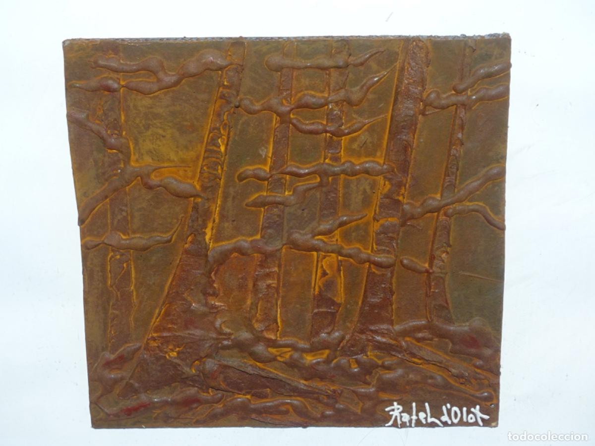Arte: T&Eacute;CNICA MIXTA SOBRE CART&Oacute;N RAFEL D&rsquo;OLOT.