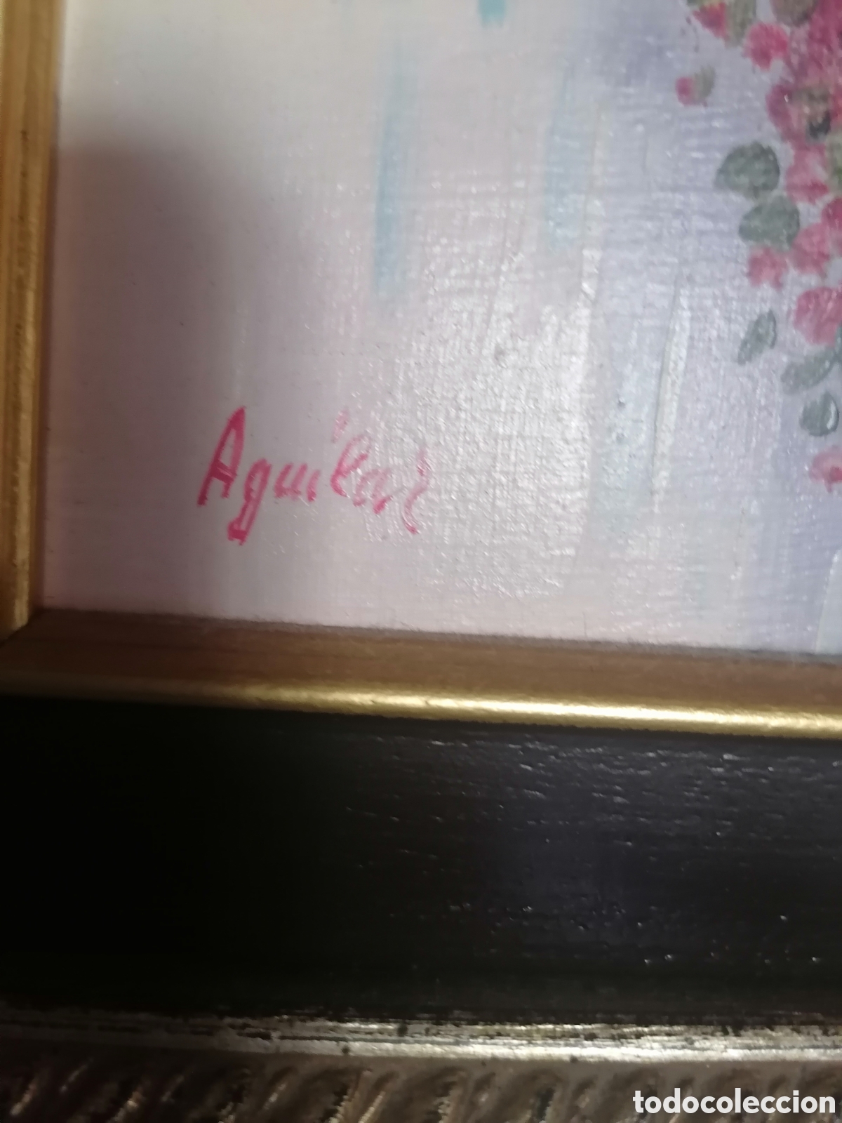 Arte: &Oacute;leo original pintor Aguilar - Foto 3