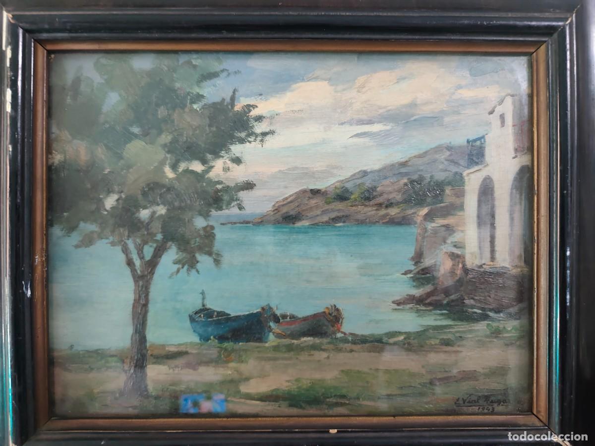 Arte: Oleo Marina Eduardo Vial hugas 1942