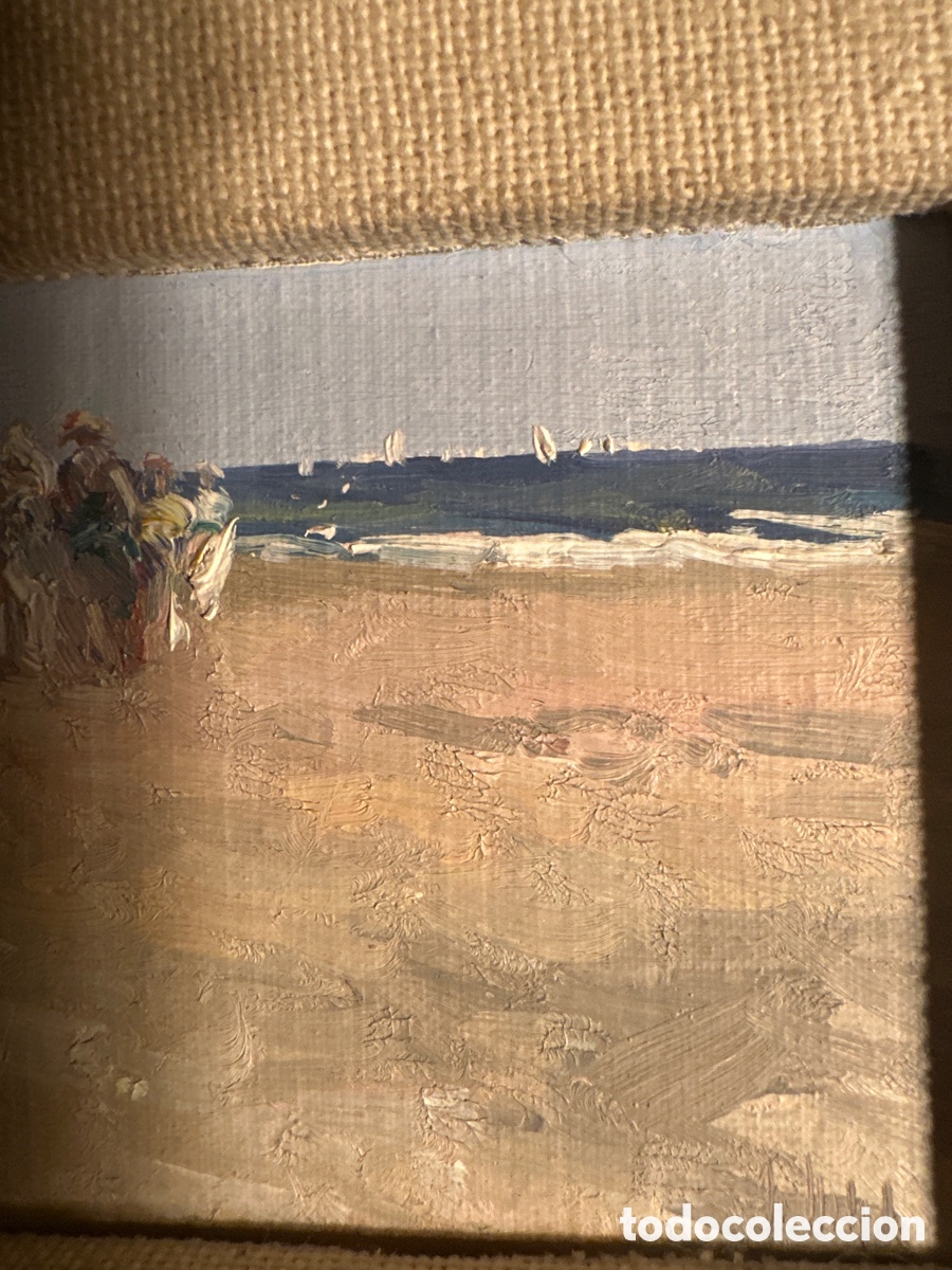 Arte: playa de valencia la malvarrosa . jose luis checa - Foto 3