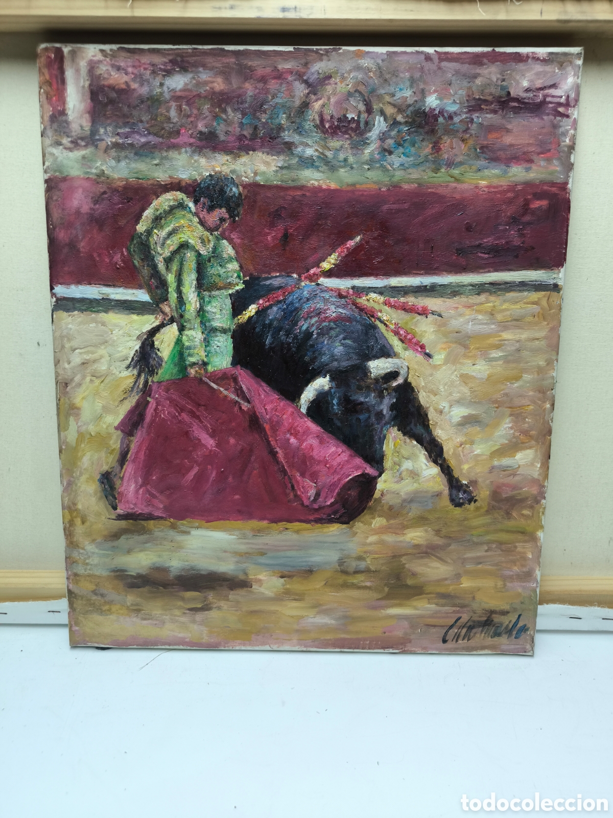 Kunst: Gran cuadro taurino (original)