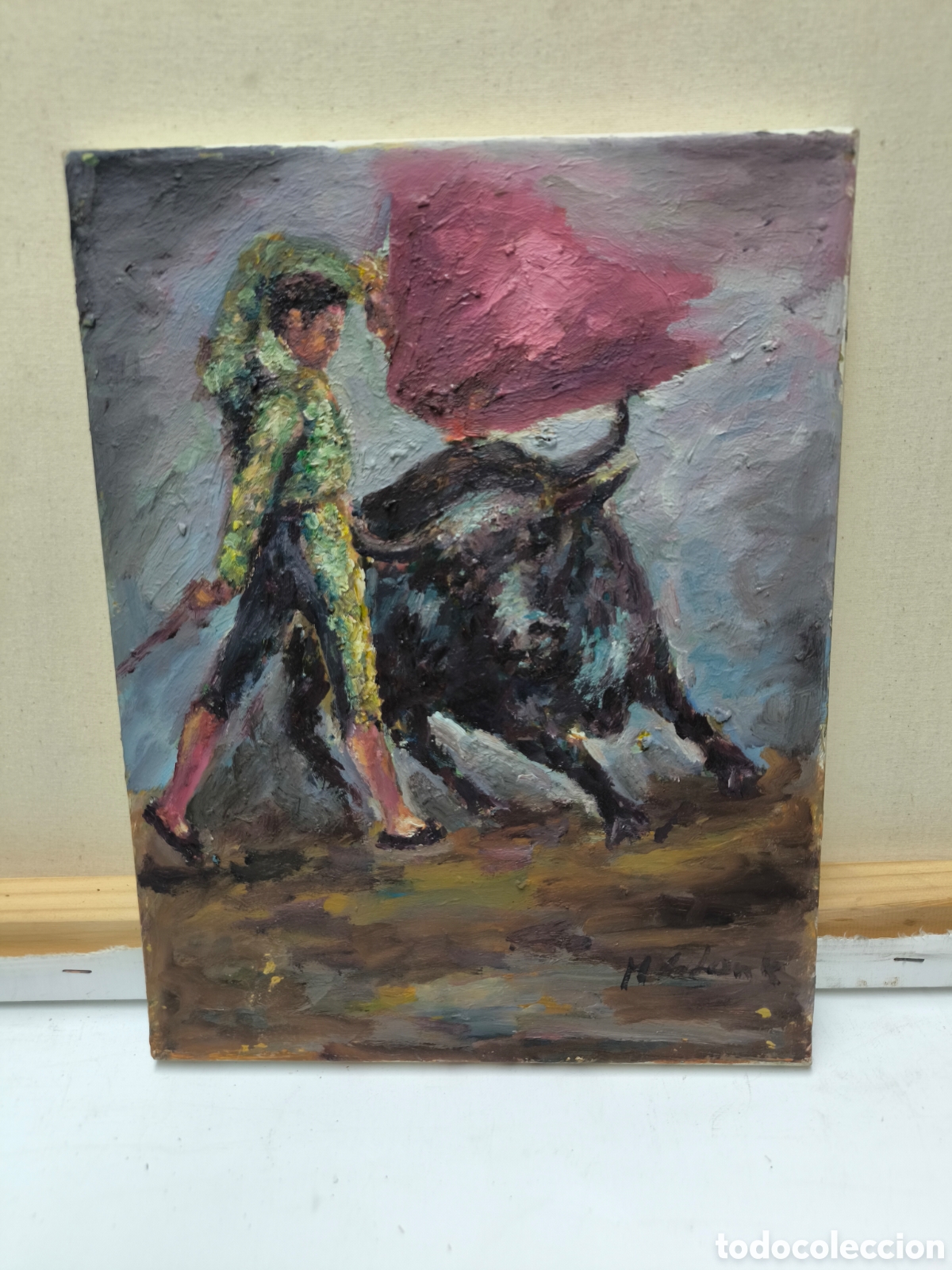Kunst: Cuadro taurino (original)