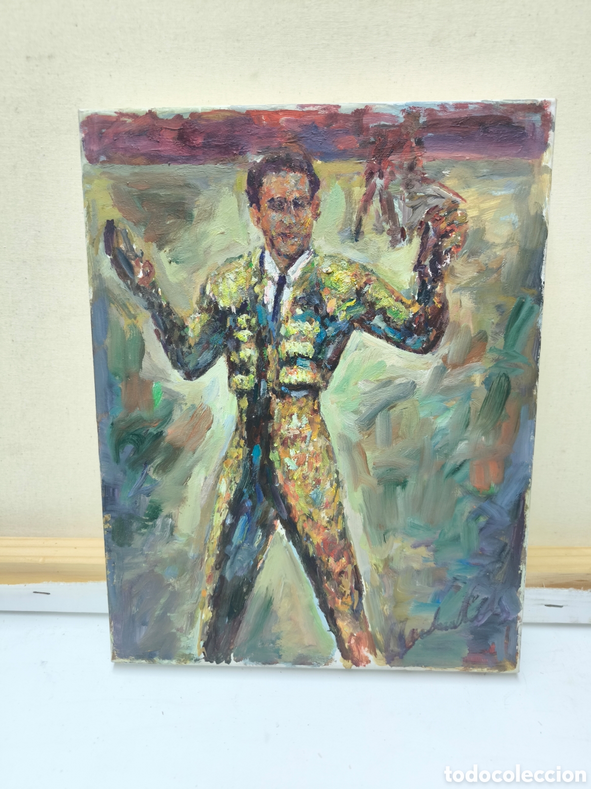 Arte: Cuadro taurino (original)