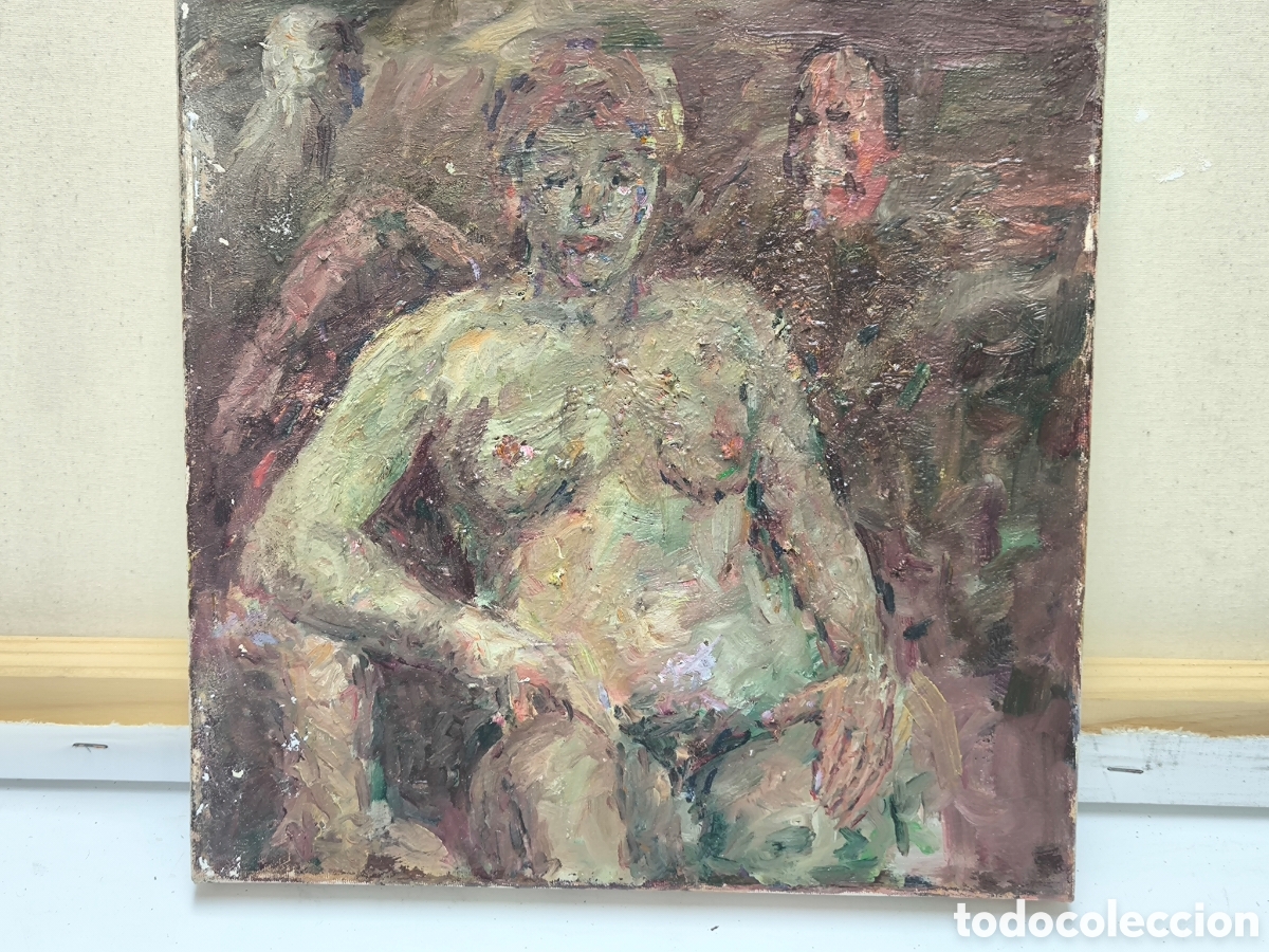 Arte: Desnudo expresionista ( hecho a mano )