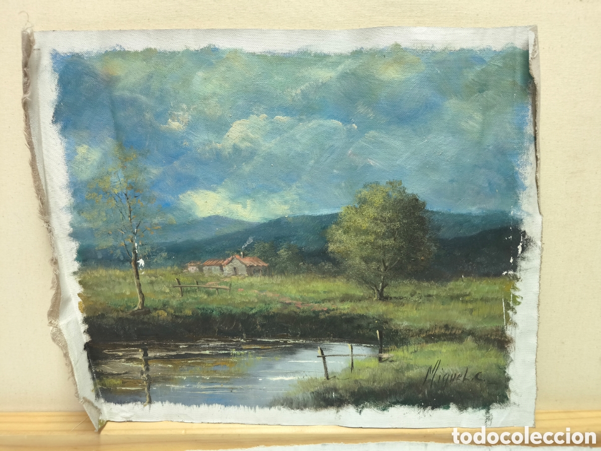 Arte: Paisaje hecho a mano